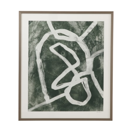 Chalk Line II Framed Print