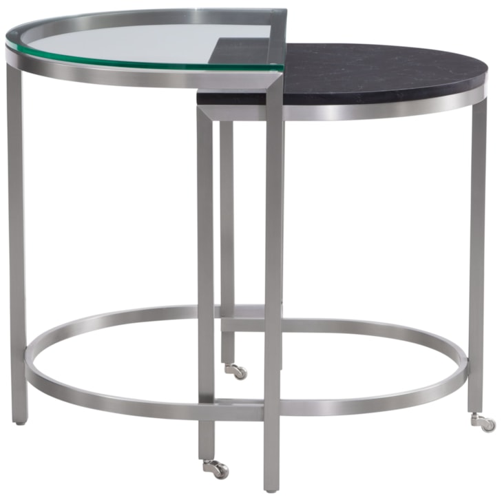 Bassett Mirror Hensley Bunching End Table