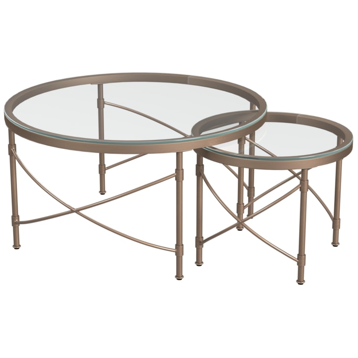 Bassett Mirror Harrison Nesting Coffee Table