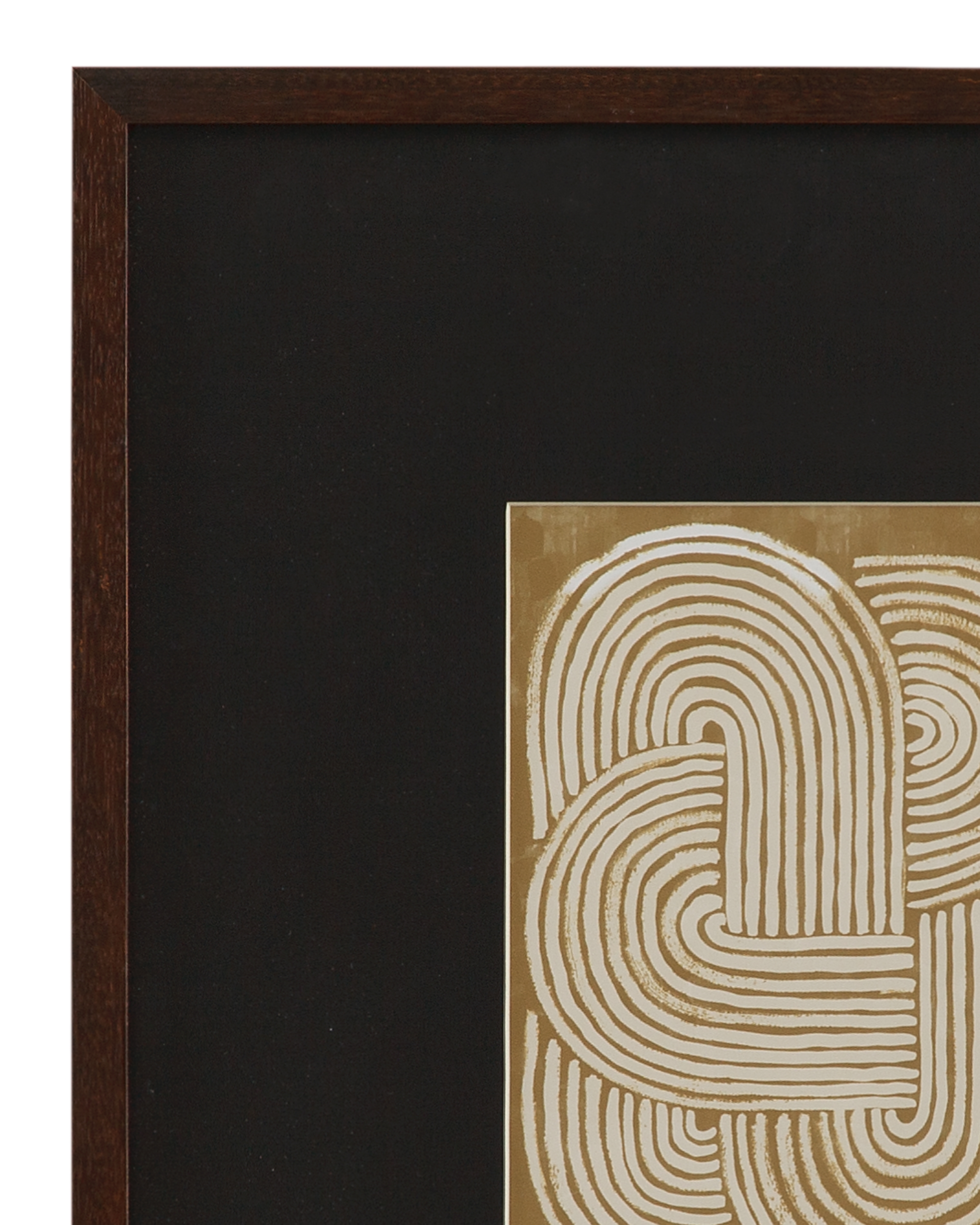 Bassett Mirror Art Neutral Strokes III Framed Print