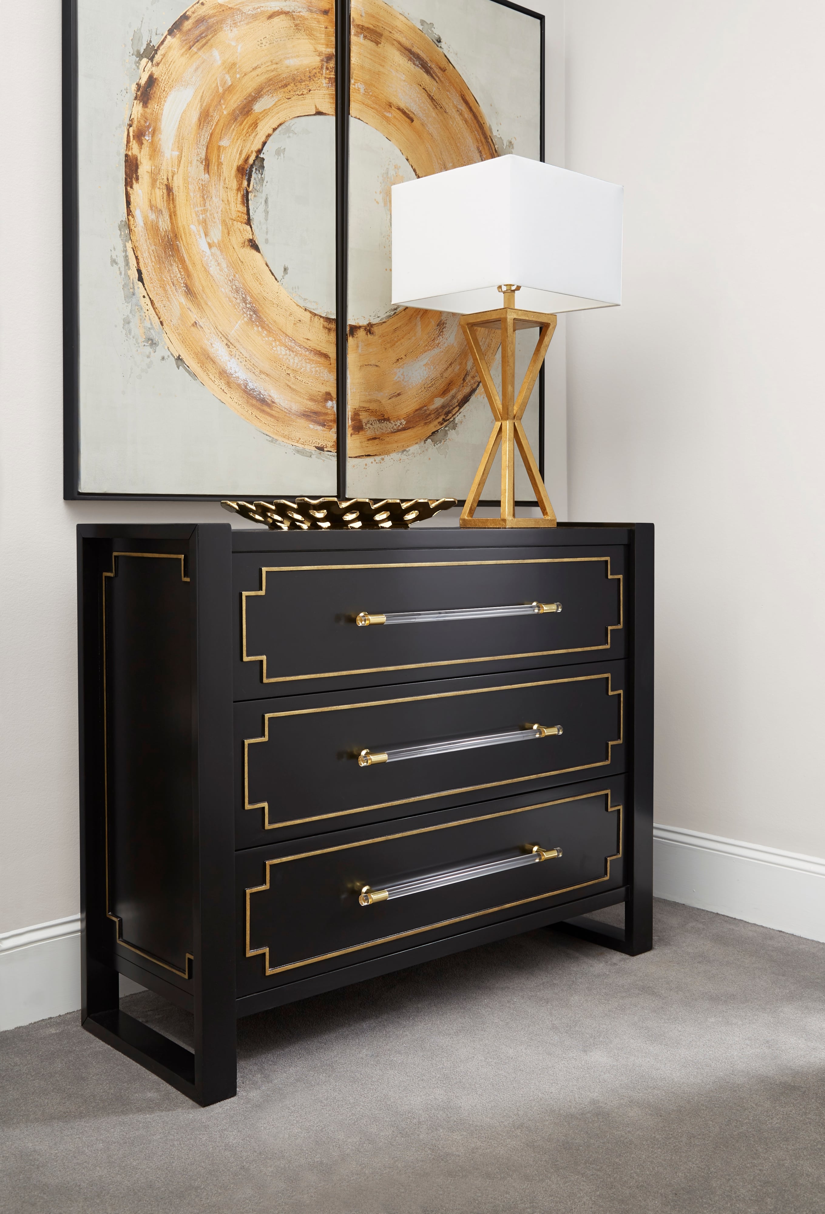 Bassett Mirror Cabinets and Chests Lowery Hall Chest