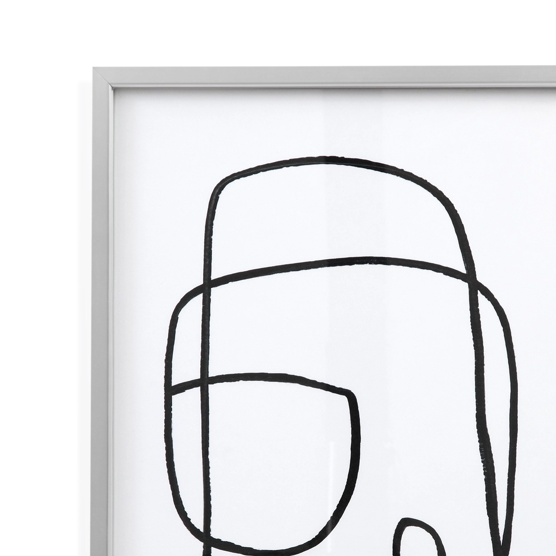 Form Study Xii Framed Print