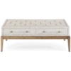 Bassett Mirror Perrine Perrine White Cocktail Table