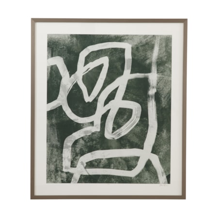 Chalk Line I Framed Print