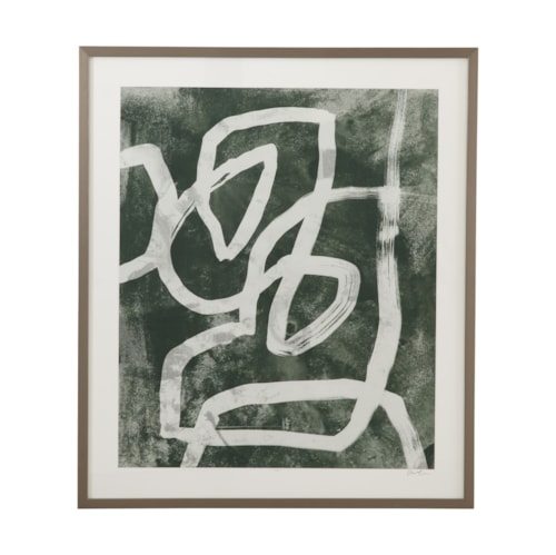 Chalk Line I Framed Print