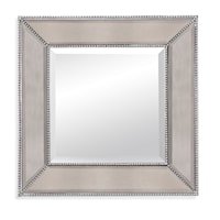 Beaded Wall Mirror 