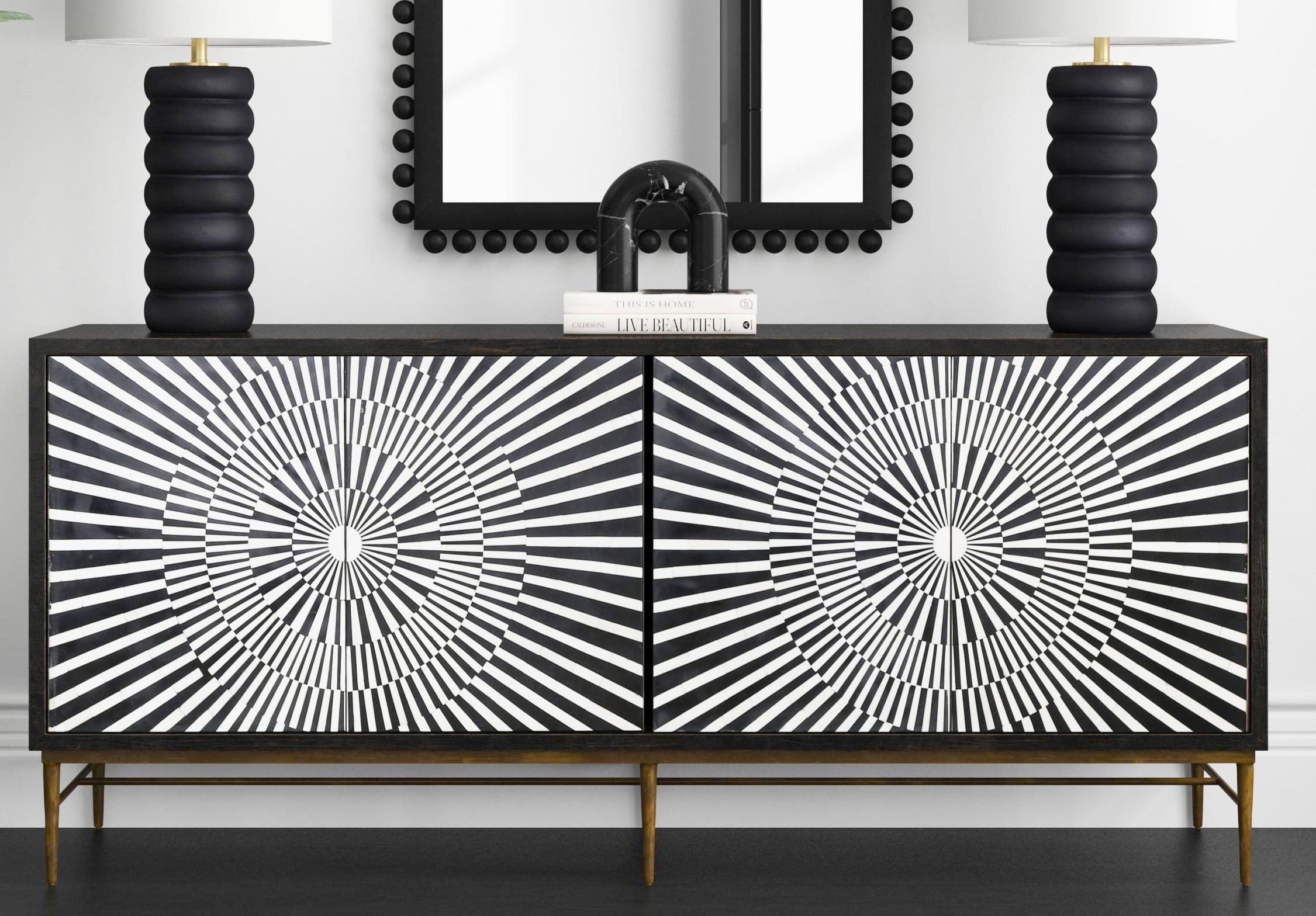 Bassett Mirror Servers Server Cabinet