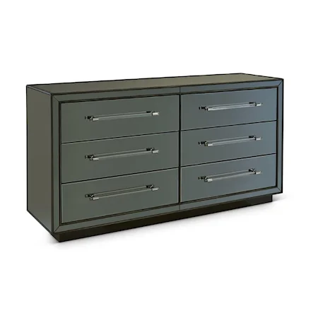 Contemporary 6-Drawer Dresser