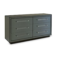 Contemporary 6-Drawer Dresser