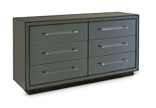 Contemporary 6-Drawer Dresser