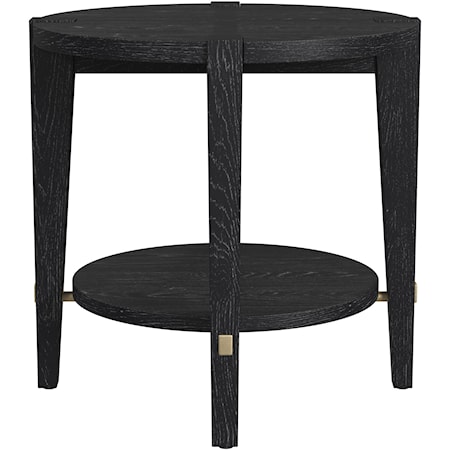 Transitional End Table