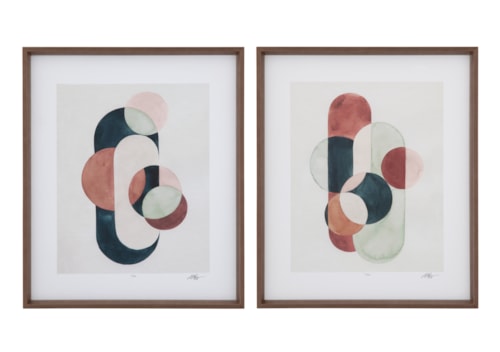 Loops & Bounds Framed Print Set Of 2