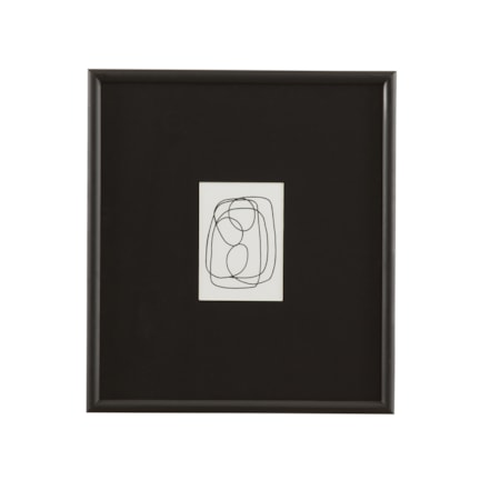 Form Study X Framed Print