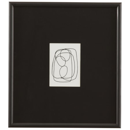 Form Study X Framed Print