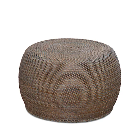 Global Round Woven Coffee Table