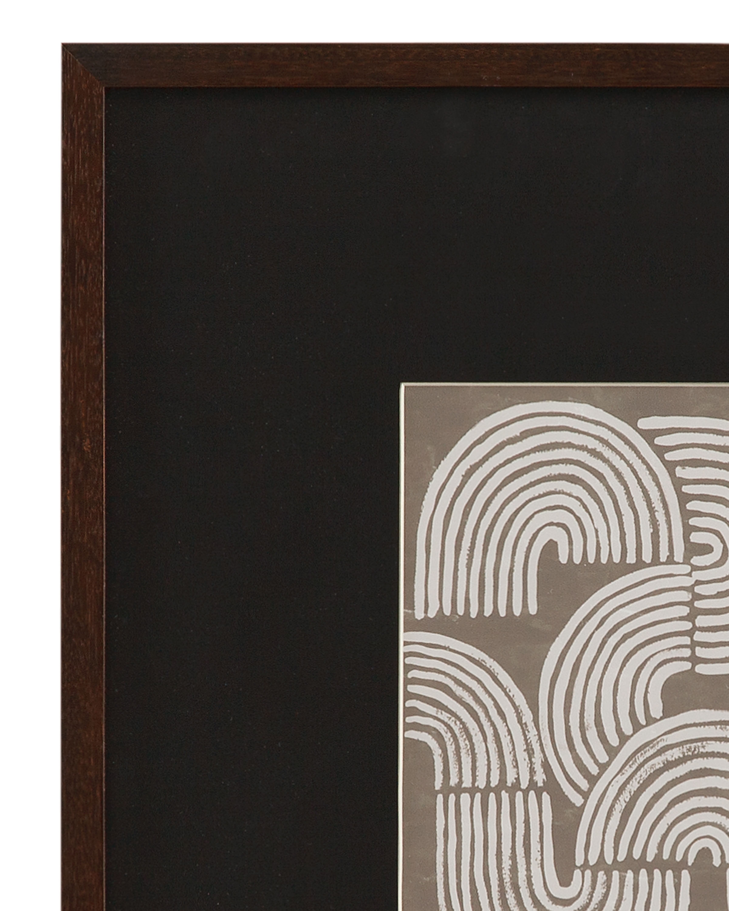 Bassett Mirror Art Neutral Strokes II Framed Print