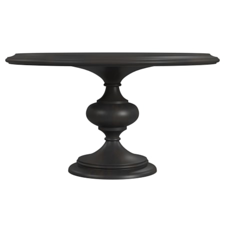 Grimes 54" Round Wood Dining Table