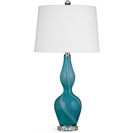 Glazed Table Lamp