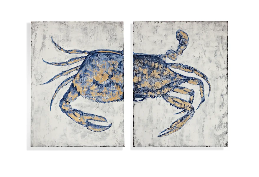  Blue Crab by Bassett Mirror at Esprit Decor Home Furnishings