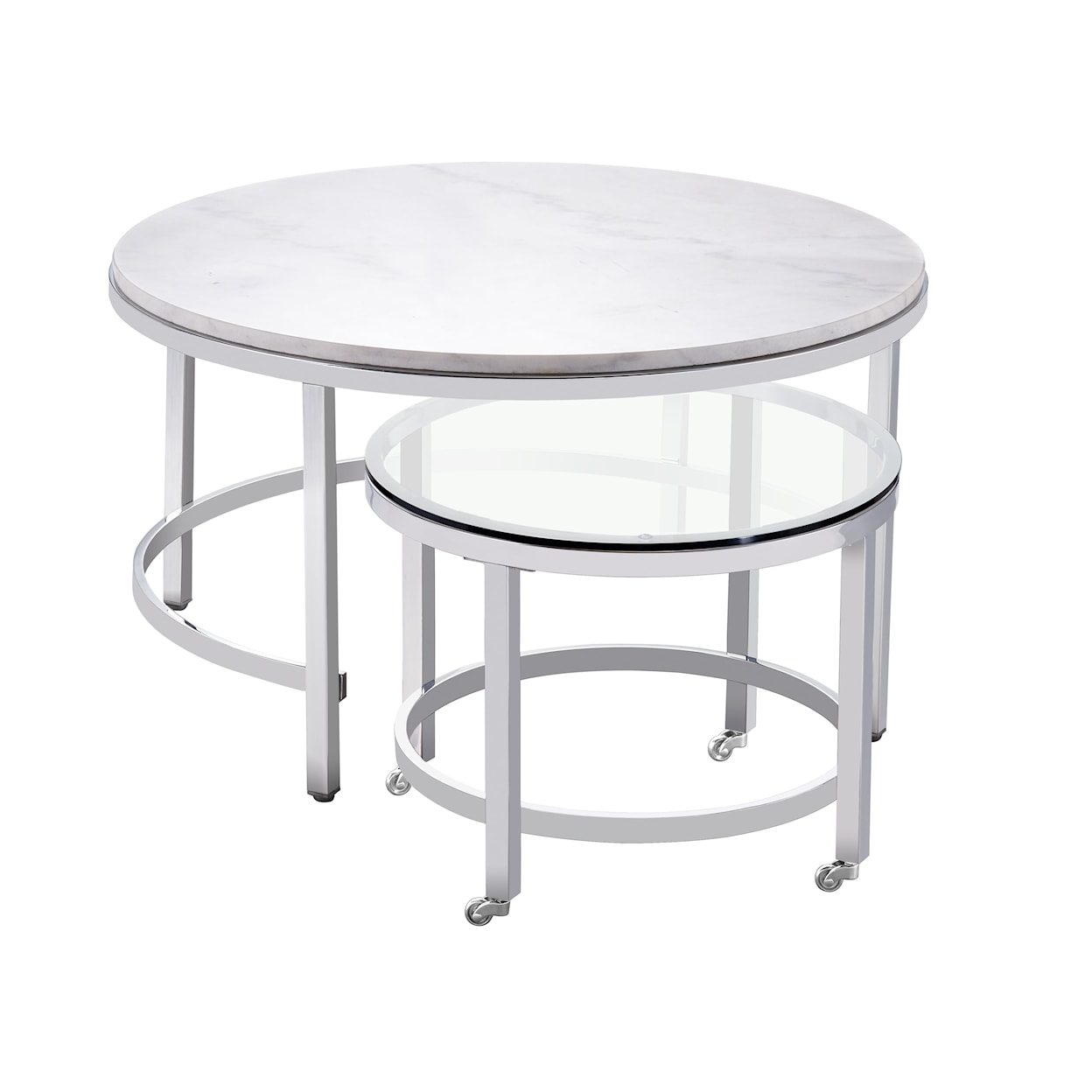 Bassett Mirror Jaydn Nesting Cocktail Tables