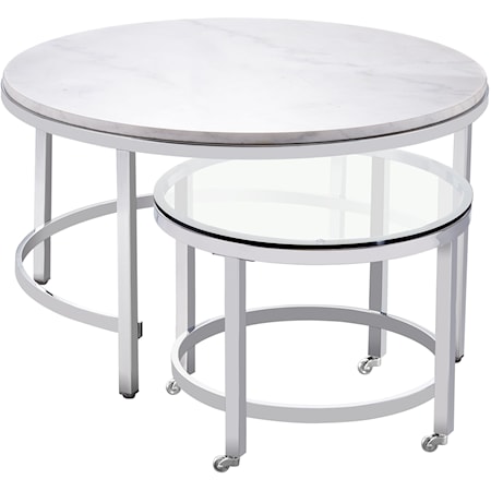 Contemporary Nesting Cocktail Tables