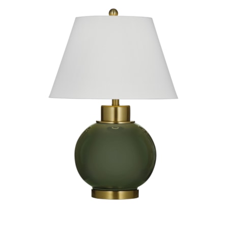 Green Table Lamp