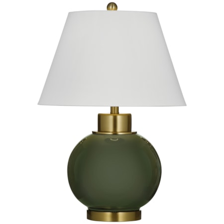 Green Table Lamp