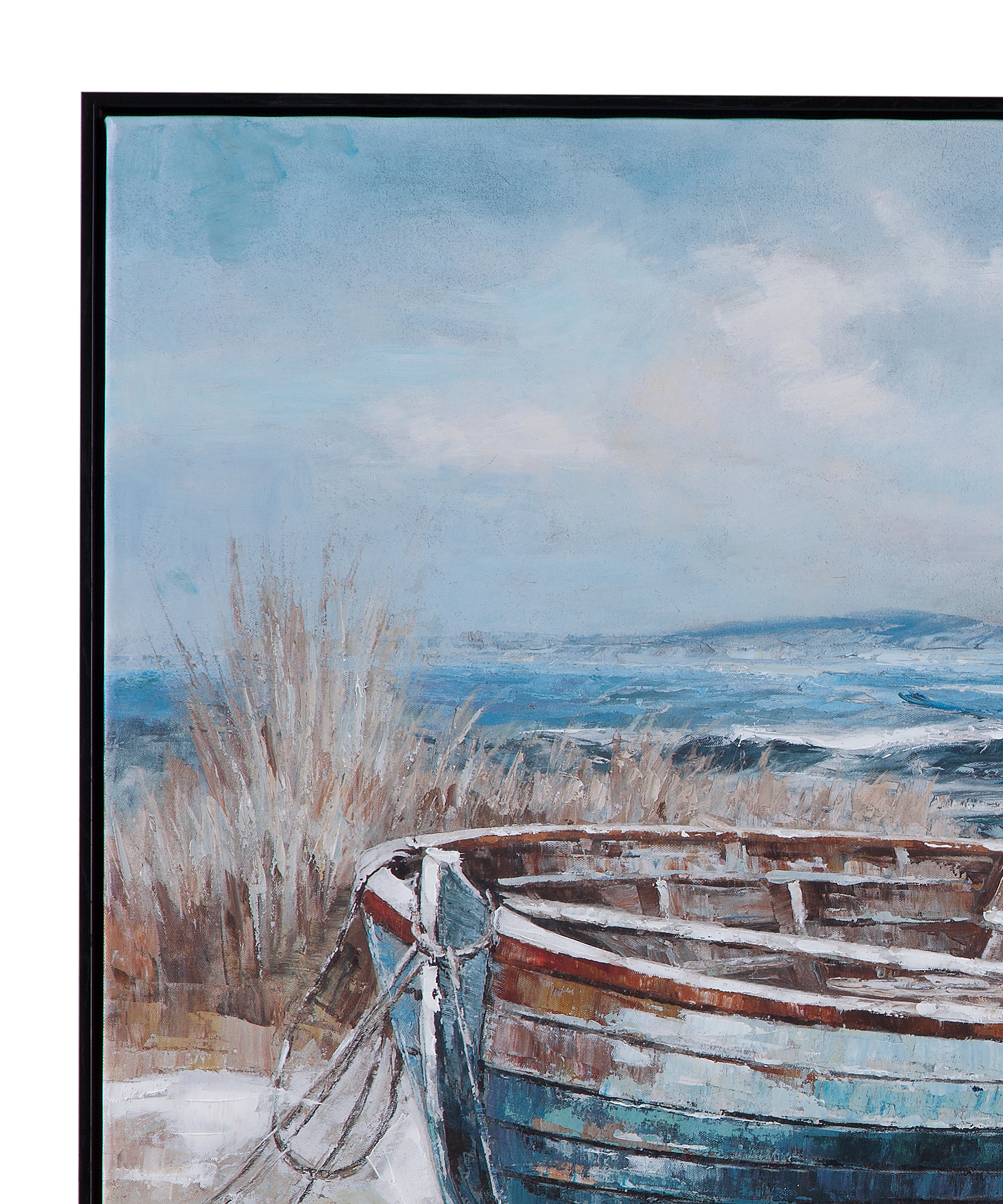 Mo Bay Framed Canvas