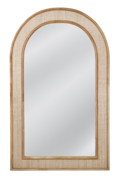 Global Floor Mirror with Anti-Tipping Hardware