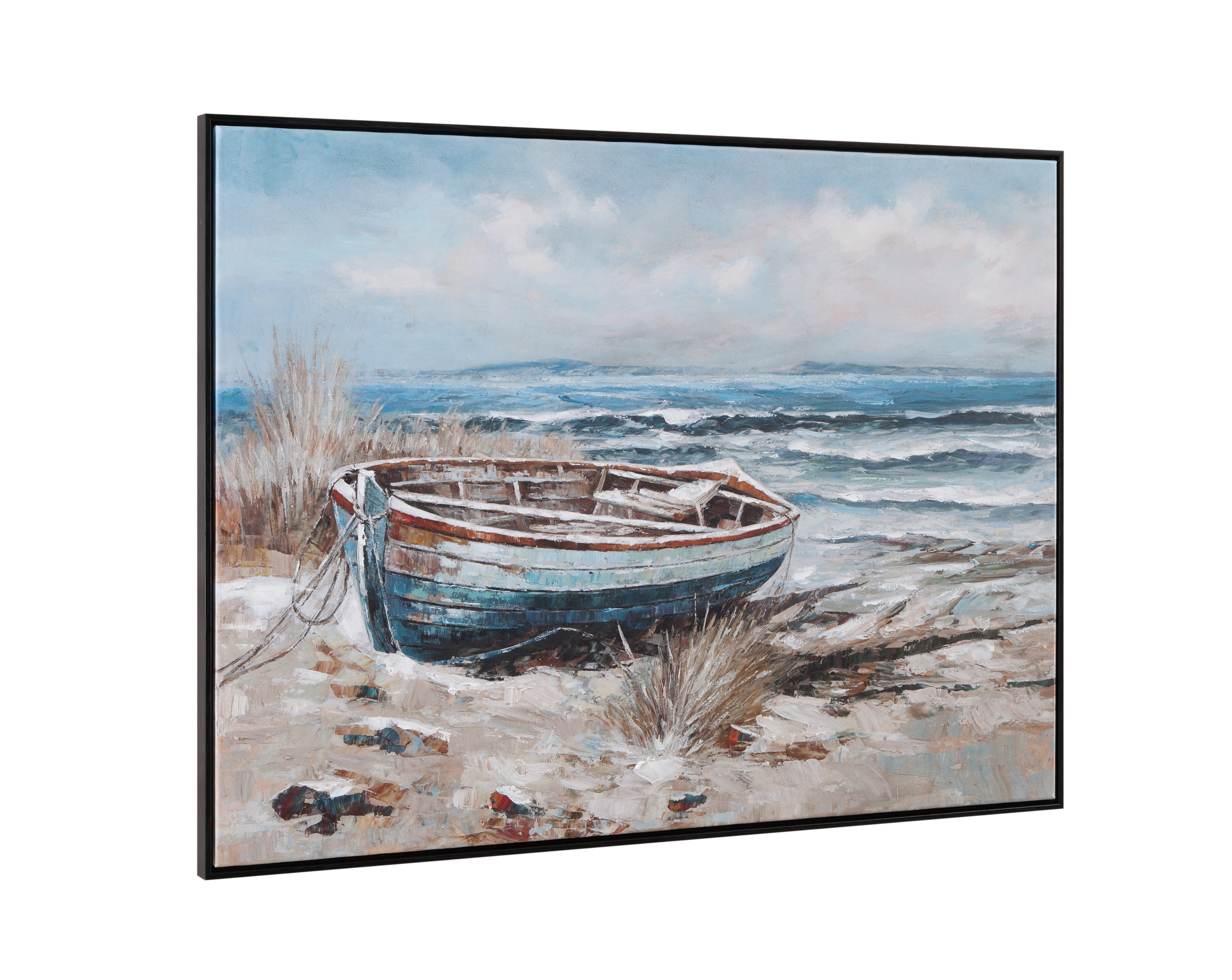 Mo Bay Framed Canvas