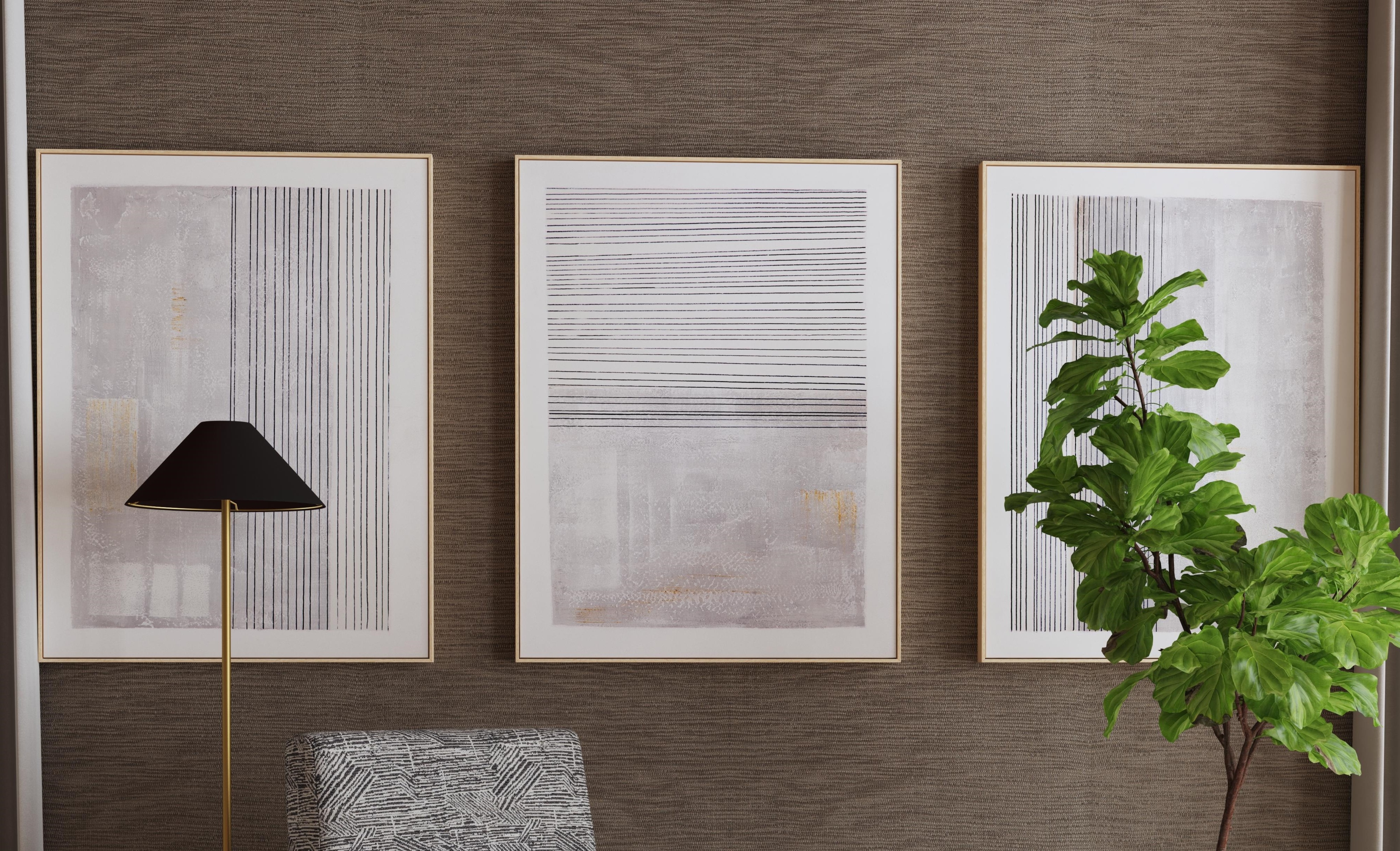 Bassett Mirror Canvas Art Razi Framed Canvas Set Of 3