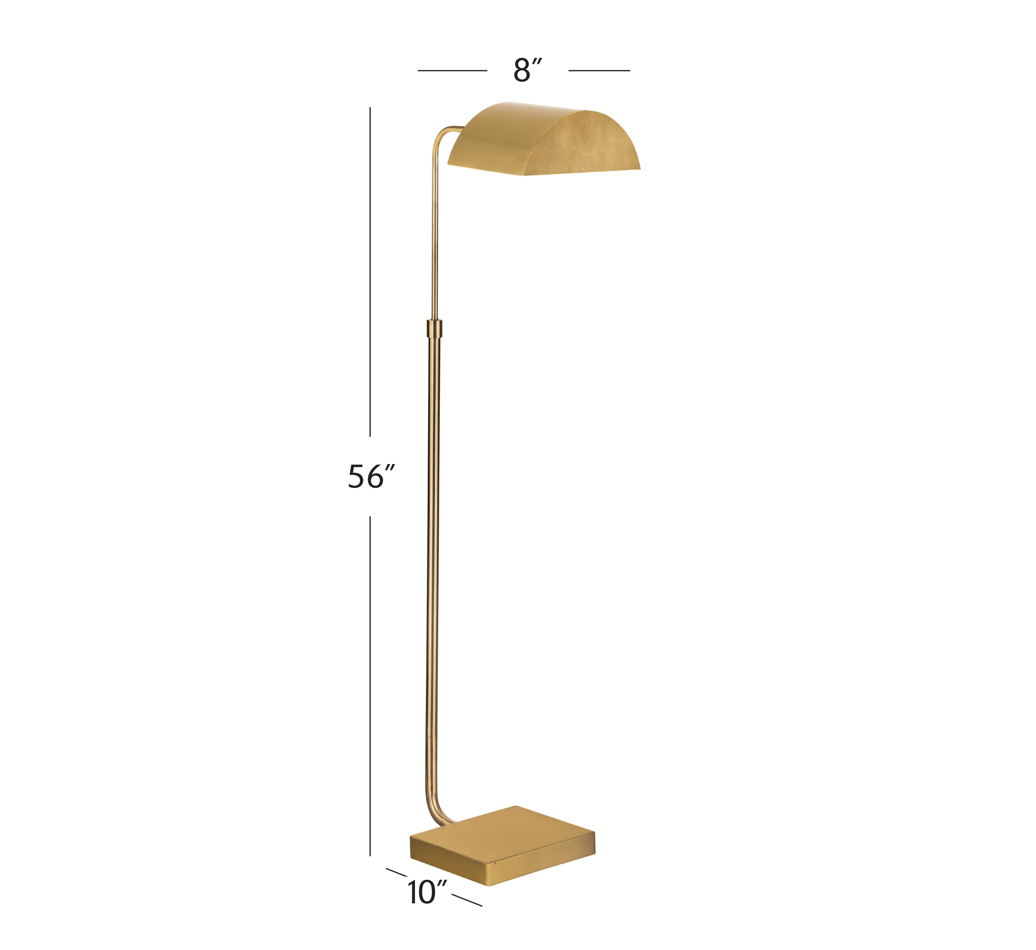 Golden Floor Lamp