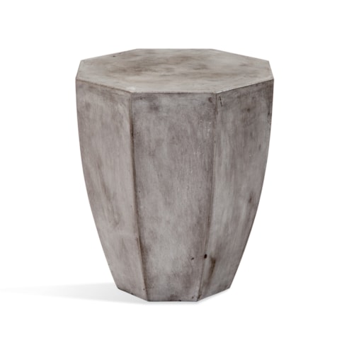 Contemporary Octagon End Table