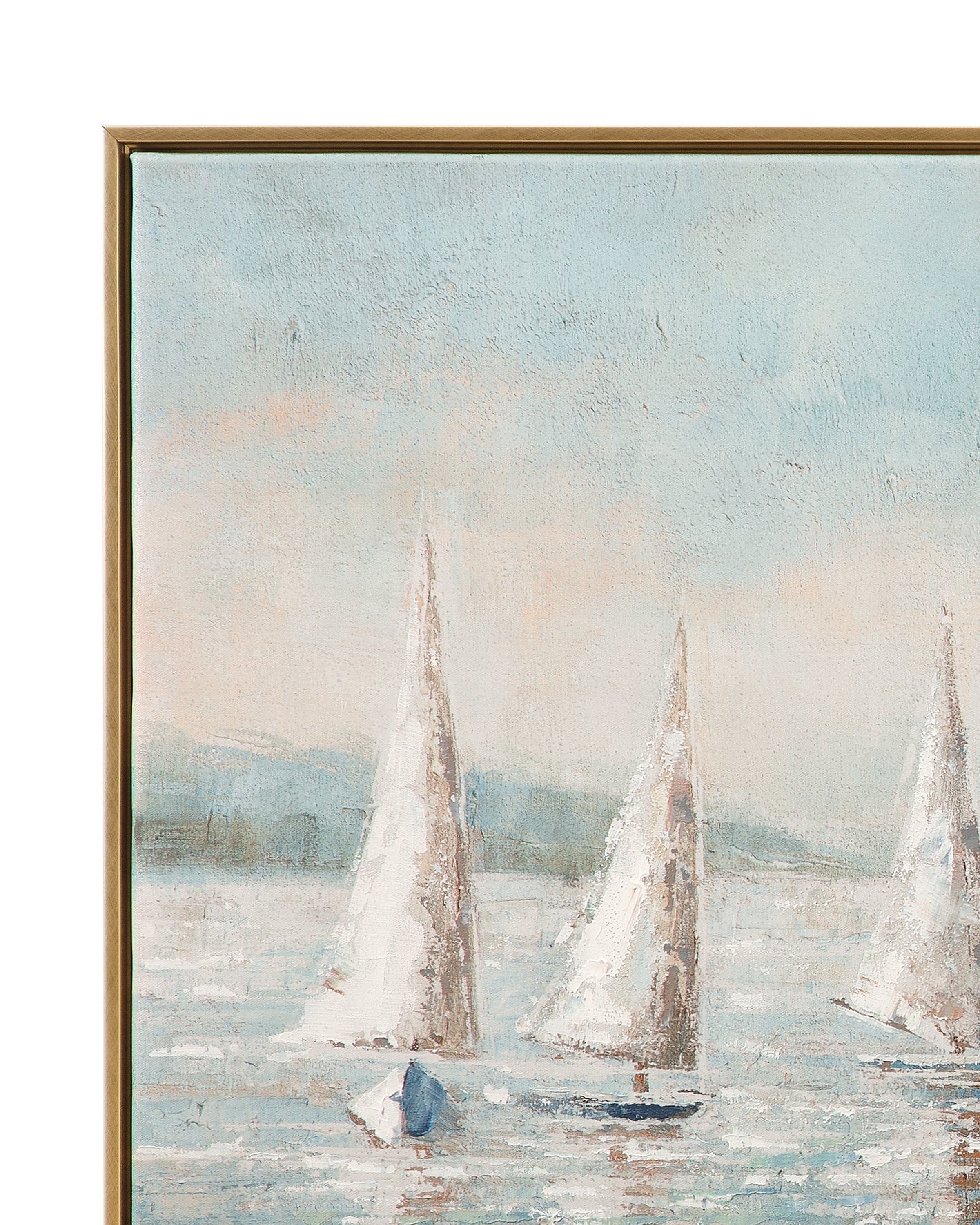 Bassett Mirror Canvas Art Sailing Day Framed Canvas