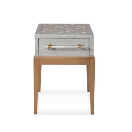 Perrine Wood Chairside Table