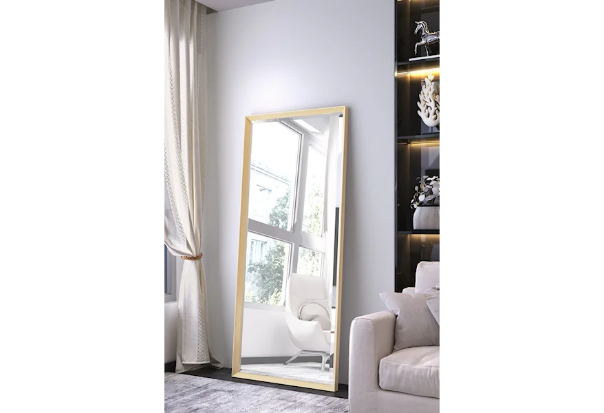  Avalon Leaner Mirror by Bassett Mirror at Dream Home Interiors