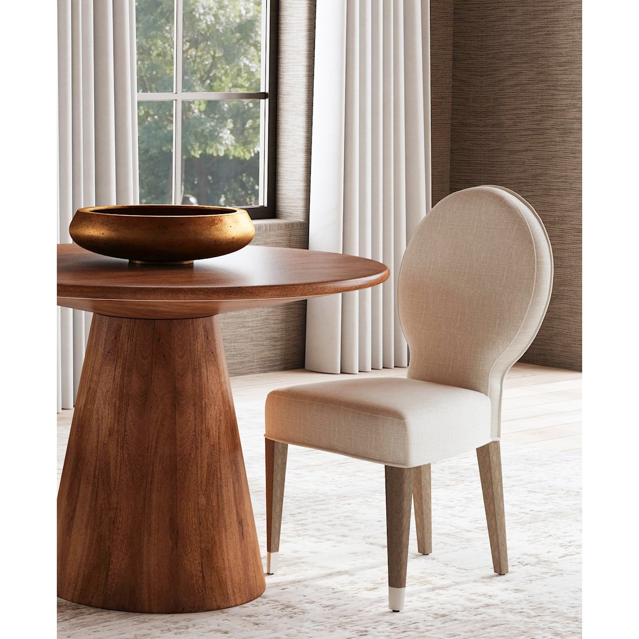 Bassett Mirror Farrah Farrah Dining Chair