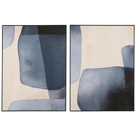 Lively Framed Canvas Set Of 2