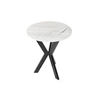 Contemporary Round End Table