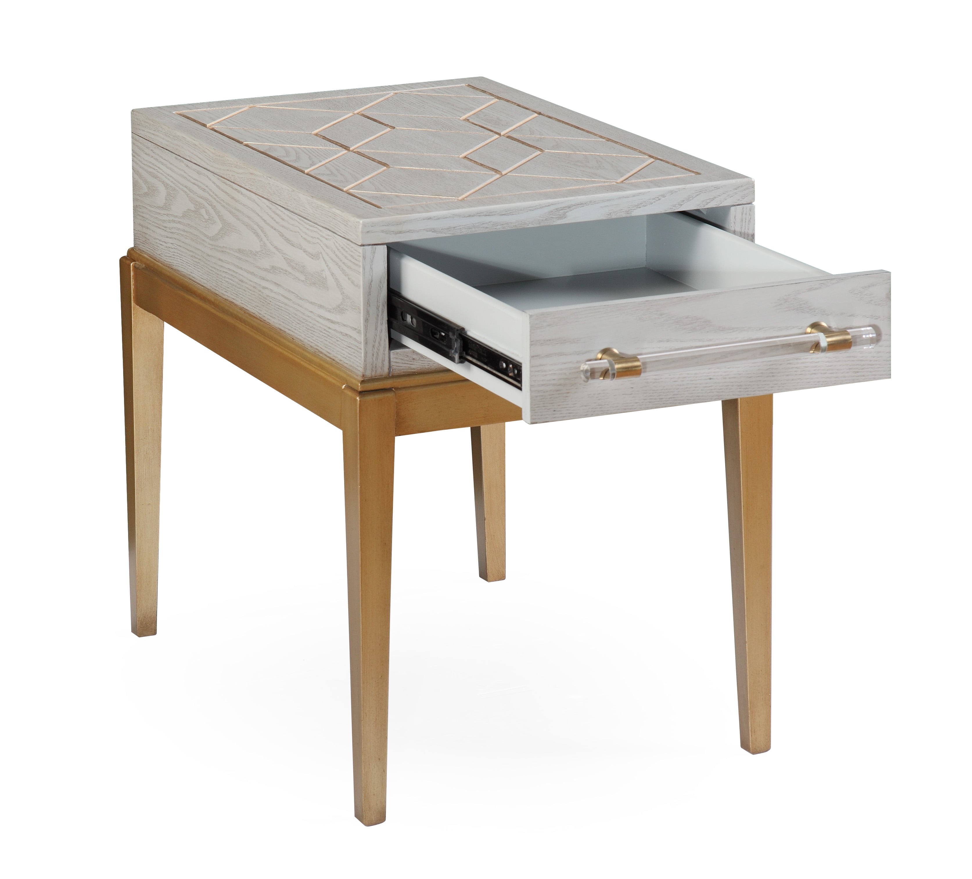 Perrine Wood Chairside Table