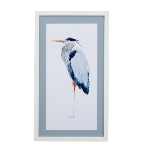 Heron III Framed Print