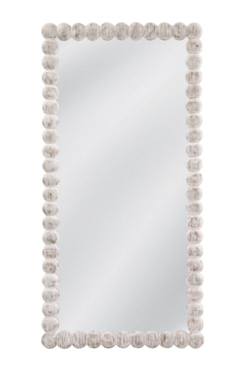 Global Floor Mirror with Anti-Tipping Hardware