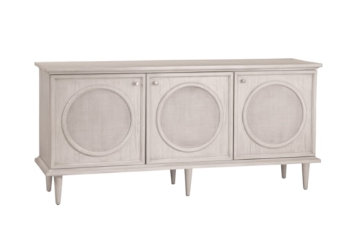 Coastal 3-Door Server with Adjustable Shelving