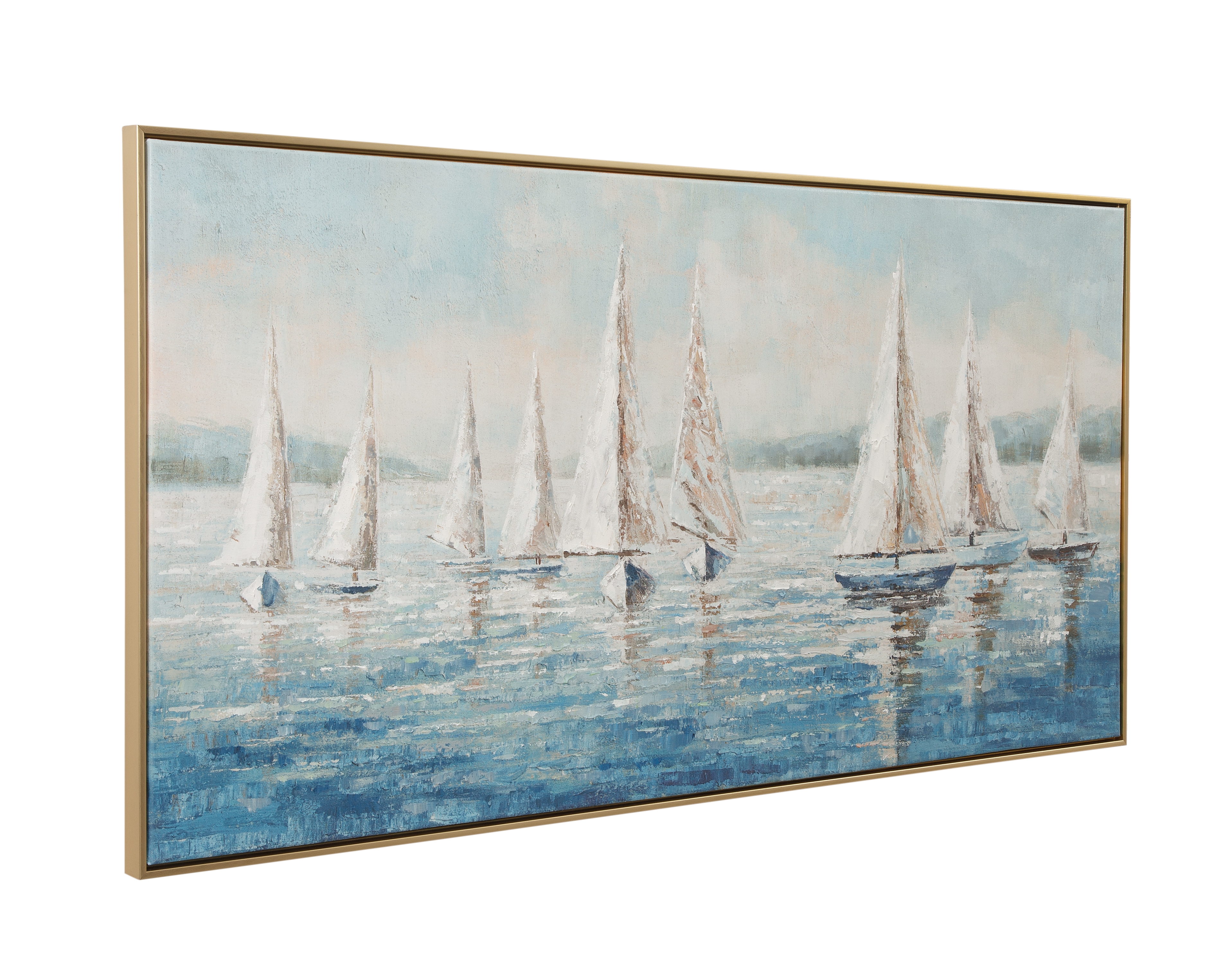 Bassett Mirror Canvas Art Sailing Day Framed Canvas