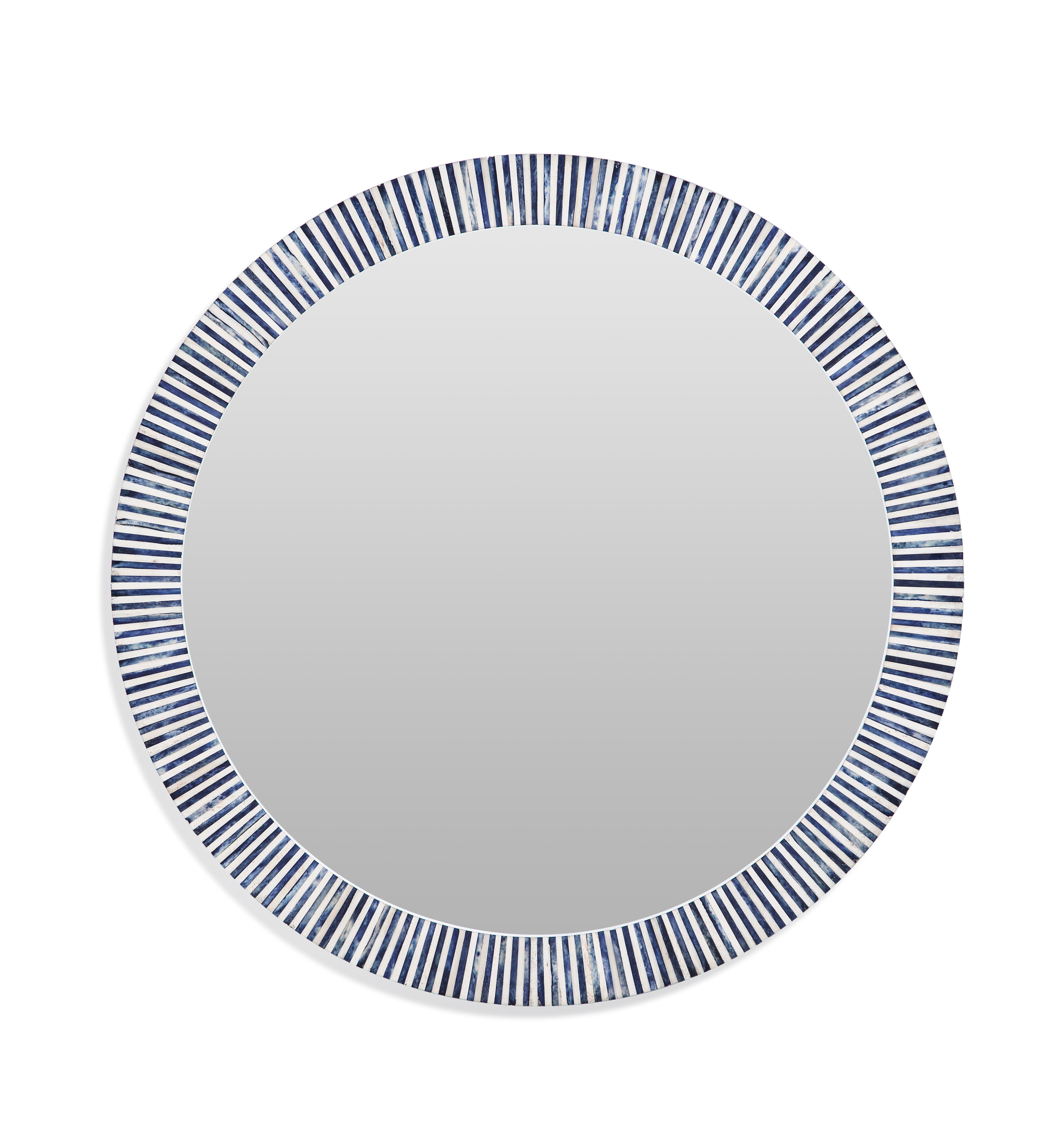 Radial Bone Wall Mirror