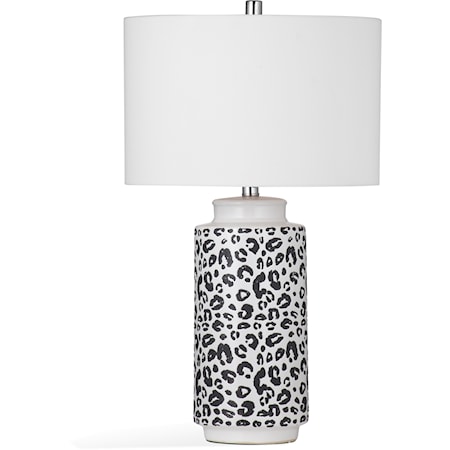 Animal Print Table Lamp