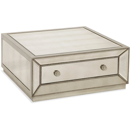 Glam 1-Drawer Cocktail Table