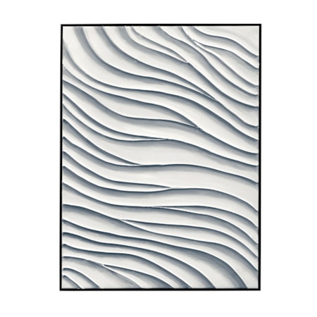 Ripples Framed Canvas