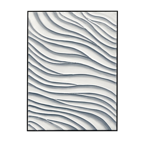 Ripples Framed Canvas