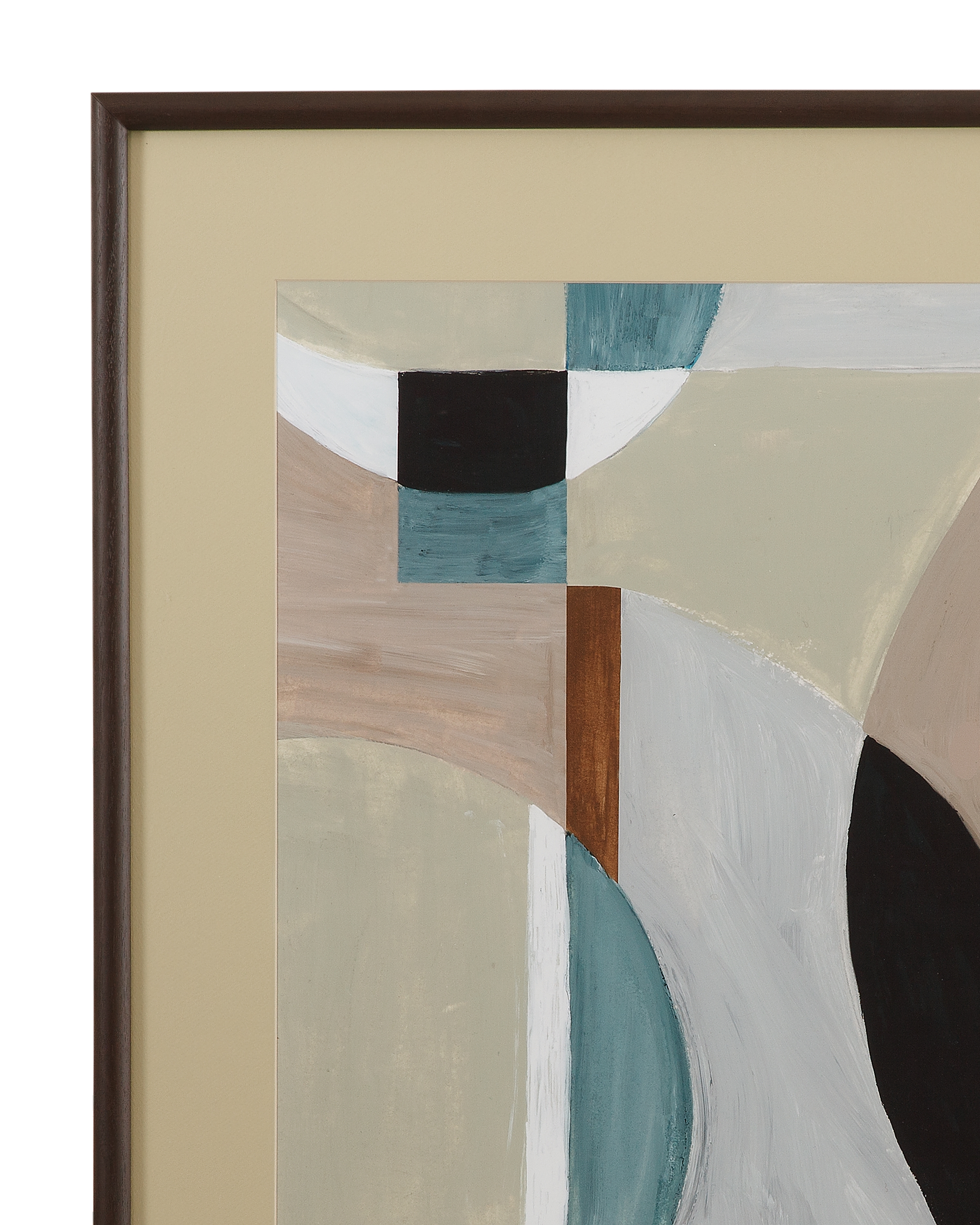 Bassett Mirror Curved Vision Curved Vision Contours Framed Print